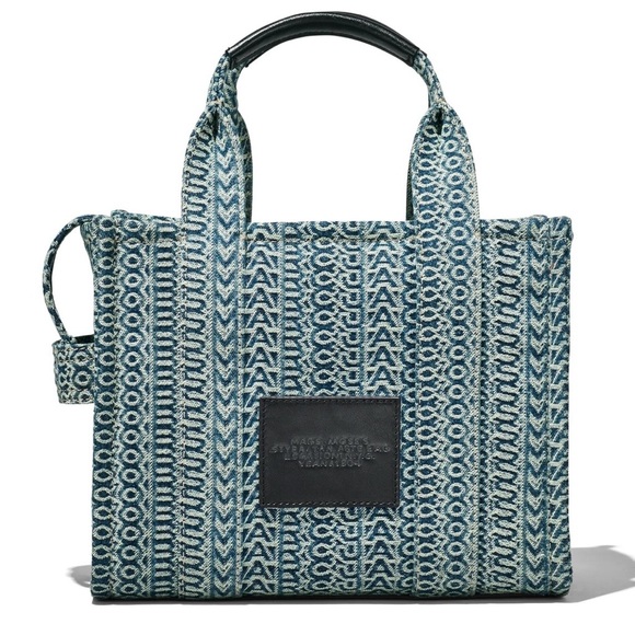Marc Jacobs Handbags - Marc Jacobs The Washed Monogramed Denim Tote